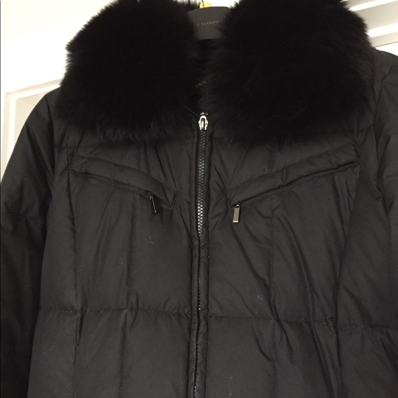 Very Warm Winter Long Faux Fur Puffer coat, Anne Klein, size M. Great conditions - Picture 5 of 8